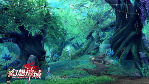 《幻想神域》实景截图-静谧森林
