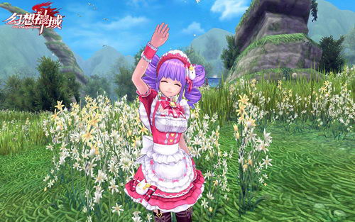 《幻想神域》呆萌女仆装