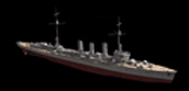 柯尼斯堡（1915）级轻巡洋舰是在威斯巴登级的基础上改进而来，两者在布局上基本一致。部分柯尼斯堡级作为实验，安装了高压汽轮机，虽然提升了舰船马力，但对航速的直接影响并不显著。该舰防护面积较前级船有所扩大。总共建造了4艘，均以一战中损失的德国功勋巡洋舰命名。柯尼斯堡级在建成后加入了公海舰队侦察分舰队，但未能赶上参加日德兰海战。一战战败后，有3艘柯尼斯堡级轻巡洋舰在斯卡帕湾自沉，而首舰“柯尼斯堡”号则作为战争赔偿被法国接收，改名为“梅斯”号。